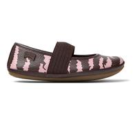 CAMPER Twins - Scarpe casual eleganti per Bimbe - Borgogna ,Rosa, taglia 25, Pelle liscia