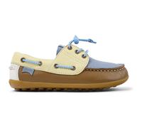 CAMPER Twins - Scarpe casual eleganti per Bimbe - Marrone,Blu,Giallo, taglia 32, Pelle liscia