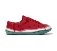 CAMPER Twins - Scarpe casual eleganti per Bimbe - Rosso, taglia 25, Pelle liscia