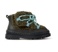 CAMPER Twins - Scarpe casual eleganti per PRIMI PASSI - Grigio,Verde, taglia 25, Tessuto in cotone/Pelle liscia