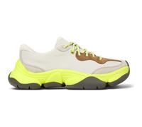CAMPER Twins - Scarpe casual per Donna - Bianco,Beige,Marrone, taglia 38, Pelle liscia