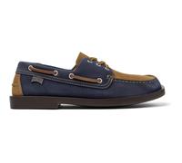 CAMPER Twins - Scarpe casual per Uomo - Blu,Marrone, taglia 41, Pelle scamosciata