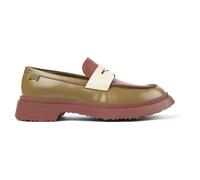 CAMPER Twins - Scarpe formali per Donna - Marrone,Rosso ,Bianco, taglia 38, Pelle liscia