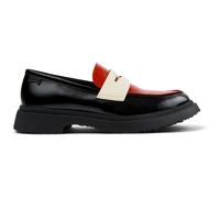 CAMPER Twins - Scarpe formali per Uomo - Nero,Rosso ,Bianco, taglia 45, Pelle liscia