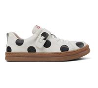 CAMPER Twins - Sneaker per Bimbe - Bianco,Nero, taglia 26, Pelle liscia