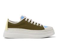 CAMPER Twins - Sneaker per Donna - Bianco,Blu,Giallo, taglia 39, Tessuto in cotone/Pelle liscia