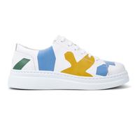 CAMPER Twins - Sneaker per Donna - Bianco,Blu,Verde, taglia 36, Pelle liscia