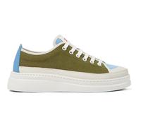 CAMPER Twins - Sneaker per Donna - Bianco,Blu,Verde, taglia 36, Tessuto in cotone/Pelle liscia