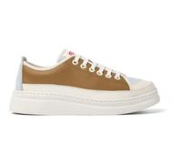 CAMPER Twins - Sneaker per Donna - Bianco,Grigio,Marrone, taglia 42, Pelle liscia