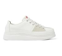 CAMPER Twins - Sneaker per Donna - Bianco,Grigio, taglia 37, Pelle liscia