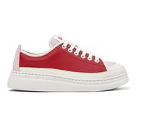 CAMPER Twins - Sneaker per Donna - Bianco,Rosa,Rosso, taglia 41, Pelle liscia