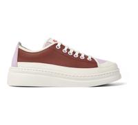 CAMPER Twins - Sneaker per Donna - Bianco,Viola,Rosso, taglia 39, Pelle liscia