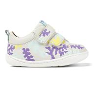 CAMPER Twins - Sneaker per PRIMI PASSI - Bianco,Viola,Blu, taglia 21, Pelle liscia