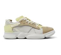 CAMPER Twins - Sneaker per Uomo - Bianco,Giallo,Beige, taglia 43, Pelle liscia/Tessuto in cotone