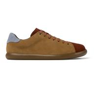 CAMPER Twins - Sneaker per Uomo - Rosso ,Marrone,Grigio, taglia 43, Pelle scamosciata