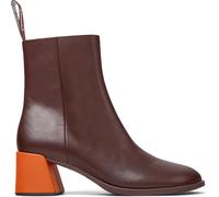 Camper Kora K400798, Zip Bootie Donna, Burgundy 006 TWS, 37 EU