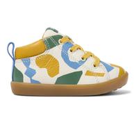 CAMPER Twins - Stivali per PRIMI PASSI - Bianco,Giallo,Blu, taglia 21, Pelle liscia