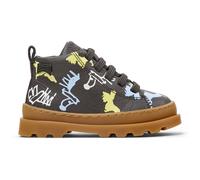 CAMPER Twins - Stivali per PRIMI PASSI - Grigio,Giallo,Blu, taglia 23, Pelle liscia