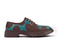 CAMPER Twins - Stringate per Donna - Borgogna ,Nero, taglia 35, Pelle liscia