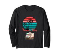 - Camper vacanze estive al tramonto sul mare - Maglia a Manica
