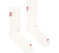 CAMPER White Seacell mid-length socks - Unisex Calzini - Bianco, taglia L, Tessuto in cotone