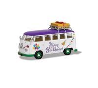 Campervan Volkswagen a tema Buon compleanno