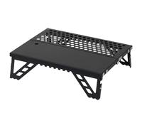 Campfire Grill Grate - Alluminio Lega Folding Camping Grill | Multipurpose Portable Cooking Rack For Barbecue, Outdoor Patio, Picnic, Party, Hiking, Backpacking, Lightweight Compact Travel