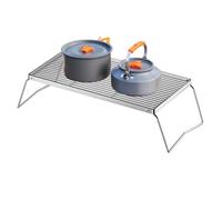 Campfire Grill Grate - Stainless Steel, Height Adjustable, Portable, For Ca