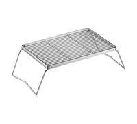 Campfire Grill Grate - Stainless Steel, Height Adjustable, Portable, For Ca