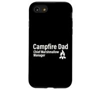 Campfire Papà Capo Marshmallow Manager Famiglia all'aperto Custodia per iPhone SE (2020) / 7/8