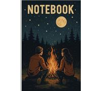 Campfire Reflections: A Cozy 6x9 50 page Lined Notebook for Thoughts Under the Stars