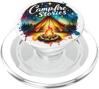 Campfire Stories Tenda da campeggio Escursionismo Summer Stars PopSockets PopGrip per MagSafe