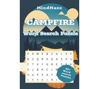 Campfire Word Search Puzzle Book: Word Searches with Easy to Read Print about Campfire, Camping, Outdoors and More | 6x9 inches, 113 pages | 50+ Puzzles … Gift for Holidays, Free Times and Vacations