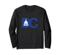 Campidoglio degli Stati Uniti all'Interno di Blue DC Maglia a Manica