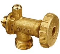 Camping 32417 Valvola di Sicurezza, Struttura Omologata, per Allacciare Le bombole di Gas da Campeggio ai regolatori di Gas propano