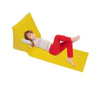 Camping Air Pad - Triangle Travel Mat, Inflatable Outdoor Cushion | Long Lasting Lightweight Folding Pillow, Leisure Flocking Pad for Sunbathing Rest Relaxation Camping Park Picnic Beach Use