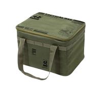 Camping Bag - Waterproof Duffle Bag | Ergonomic Drinks Handle | Ergonomic Drinks Holder For Utensils and Elastic Straps Keep Things Tidy In This Large Capacity Bags, Verde, la descrizione, Vedere