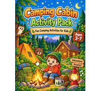 Camping Cabin Activity Pack: Get ready for a cozy camping adventure!