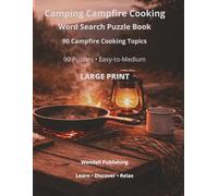 Camping Campfire Cooking Word Search Puzzle Book