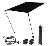 Camping Chair Canopy, Beach Chair Shade Cover, 33.07x27.56x27.56 Inches Portable Sunshade Shelter Umbrella for Adults Lounging, Travel, Fishing, Patio, Garden, Hiking and Outdoor