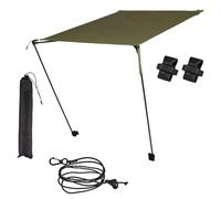 Camping Chair Canopy, Beach Lounge Shade, Portable Heavy Duty Sun Shelter, 33.07x27.56x27.56 Inches Foldable Sunshade Umbrella for Adults, Travel, Fishing, Tailgate, Patio, Garden, Hiking, Beach