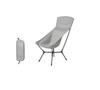 Camping chair, Compatibile con Naturehike YL01 Sedia pieghevole con schienale alto, sedie da campeggio portatili, sedie da relax for esterni, pesca, luna,Outdoor service(Gray - Large)