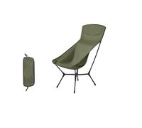 Camping chair, Compatibile con Naturehike YL01 Sedia pieghevole con schienale alto, sedie da campeggio portatili, sedie da relax for esterni, pesca, luna,Outdoor service(Green - Large)