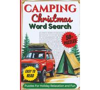 Camping Christmas Word Search Puzzle Book: Word Searches with Clear and Easy to Read Words about Camping, Christmas Traditions,Festive Outdoor ... for Vacations, Holidays and Leisure Time