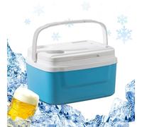 Camping Cooler - Leakproof Portable Car Refrigerator | 8L Portatile Outdoor Camping Cooler | Large Portable Cooler with Handle Large Capacity Lunch Box For Fishing Grill Beach
