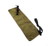Camping Cot Side Organizer 19x60cm Multi-Pocket Storage | per rugged polyester build, multi-pocket layout, quick per access to gear, fits standard cots, army green color