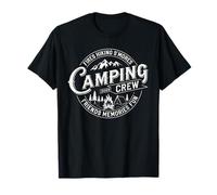 Camping Crew 2025 Matching for Family Camper Kid Girl Boy Maglietta