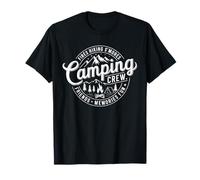 Camping Crew 2025 Matching for Family Camper Kid Girl Boy Maglietta