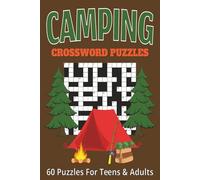 Camping Crossword Puzzles: camping, outdoors, nature, hiking