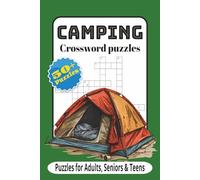 Camping Crossword Puzzles: Crossword Puzzles with Easy to Read Print about Camping, Wildlife, Outdoors and More [ 6x9 inches, 120 pages ] 50+ Puzzles ... Gift for Vacations, Holidays and Relaxation